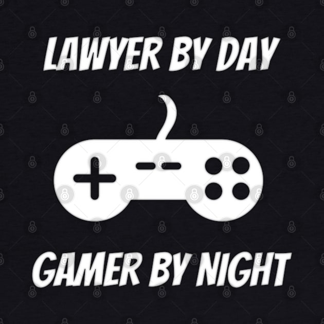 Lawyer By Day Gamer By Night by Petalprints